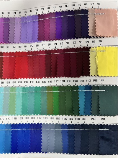 GZ-TY  再生記憶布 單布 工藝：抗靜電+抗皺+RPET   成分：100%P  幅寬：153CM    後面照